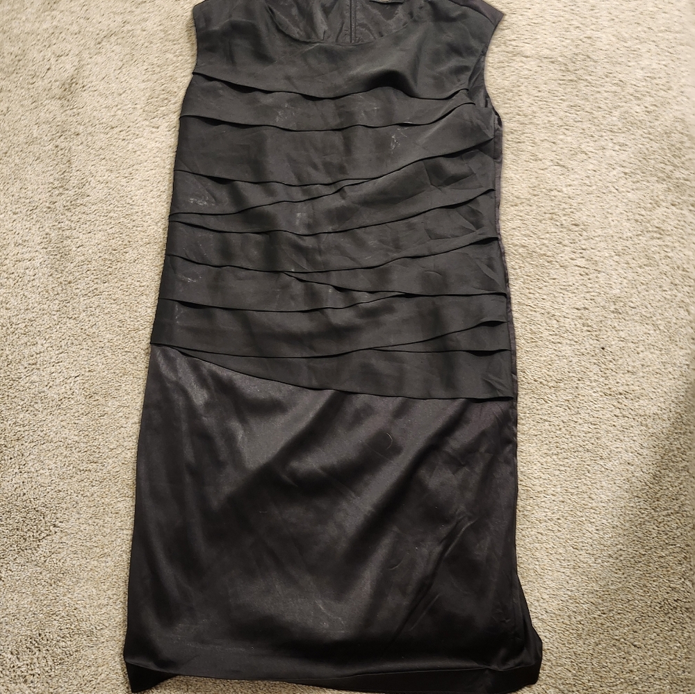 Sophisticated Black Sleeveless Maxi Dress